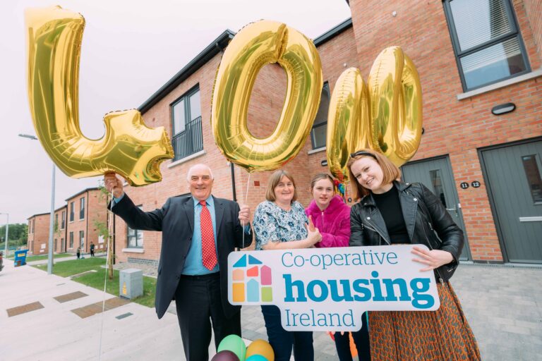 Limerick family becomes Co-operative Housing Ireland’s 4,000th member