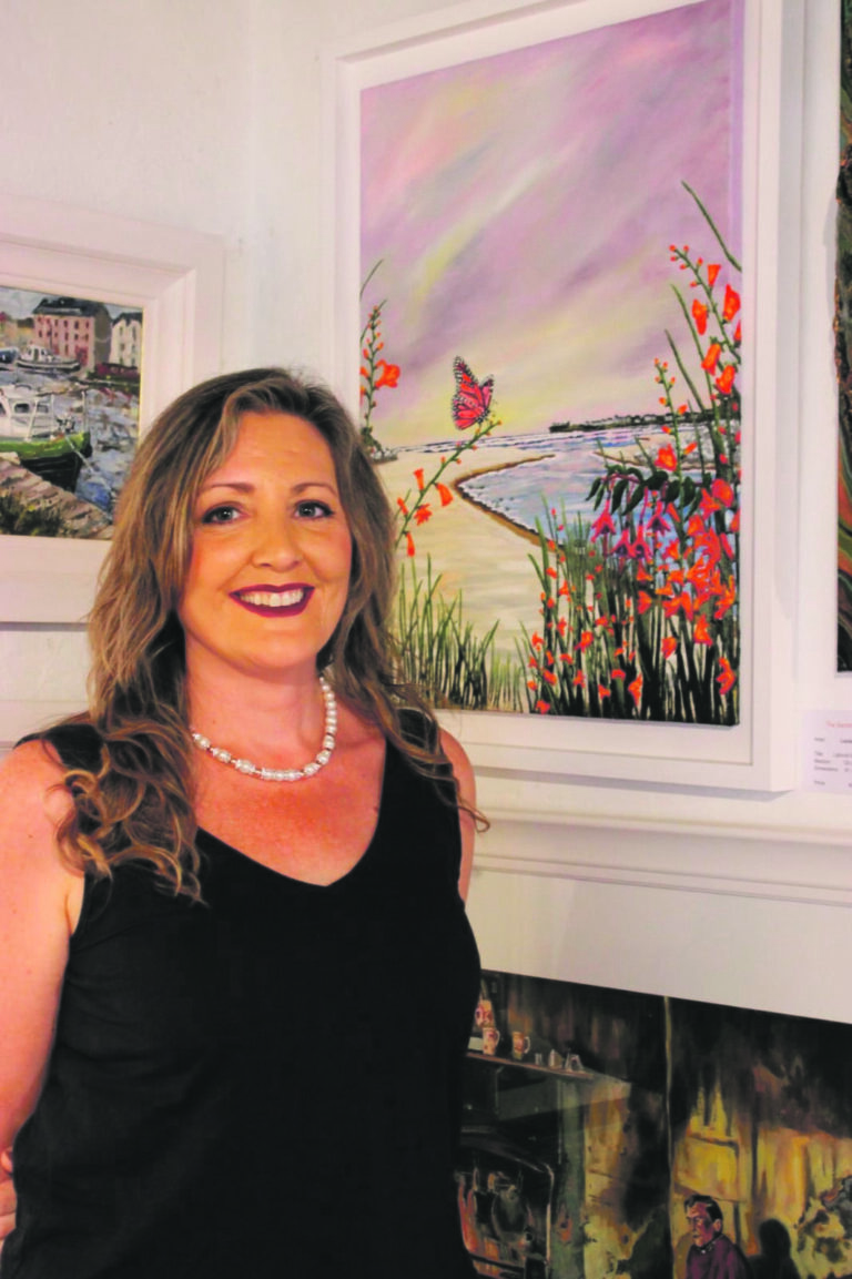 Multitalented Louise exhibits paintings at Kilkenny Arts Festival