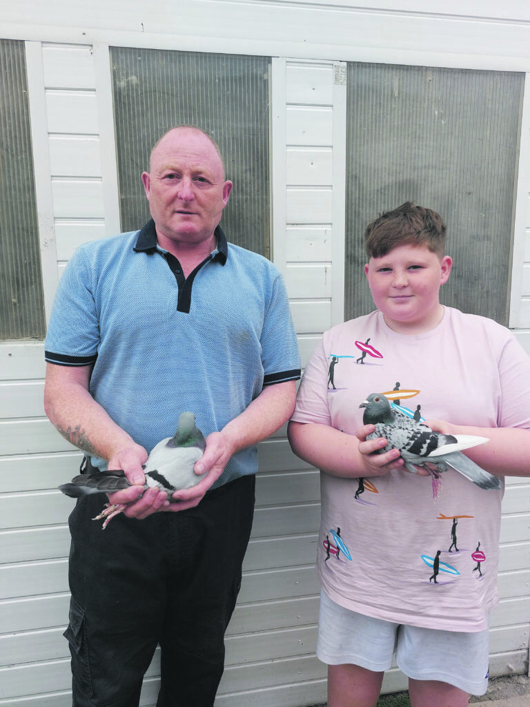 St Mary’s birds of a feather fly pigeons together