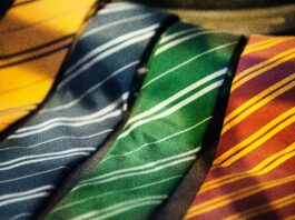 assorted-color neckties