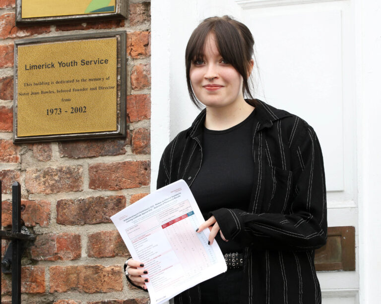 Limerick student’s second chance paved the way to exam success