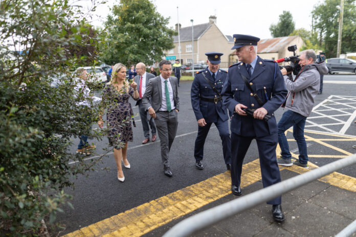 Minister Patrick O'Donovan and Minister Helen McEntee officially