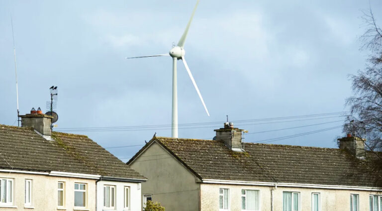 Retention permission for wind turbine on outskirts of Limerick City