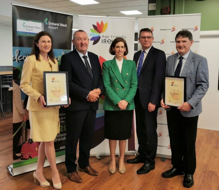 Shannon Airport shortlisted for Age Friendly award