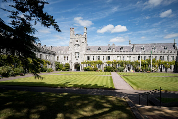 FREE IMAGE- NO REPRO FEE. Main Quadrangle, UCC. Photo By Tomas Tyner, UCC.