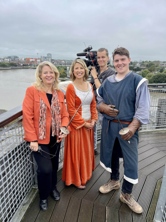 AMERICAN TV PRESENTER SAMANTHA BROWN FILMS NEW SERIES OF POPULAR