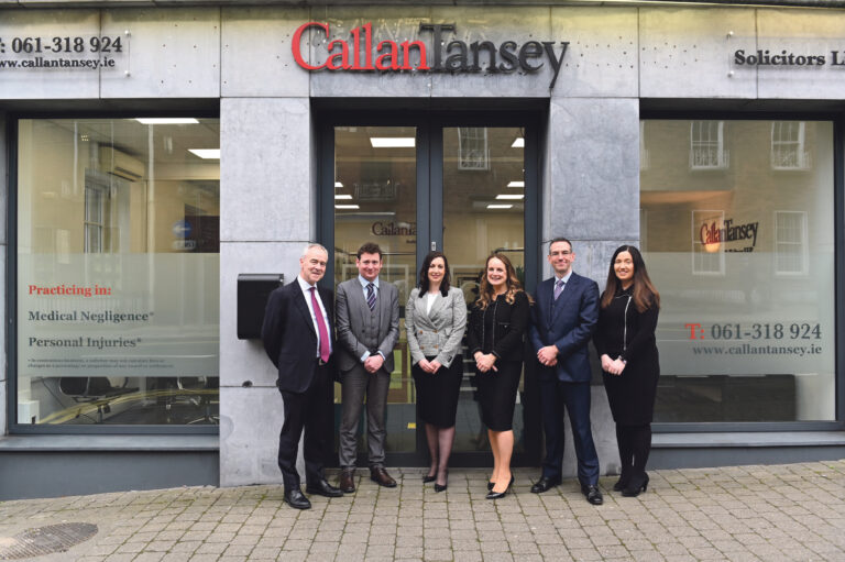 Limerick-based Callan Tansey Solicitors named among best law firms in Ireland