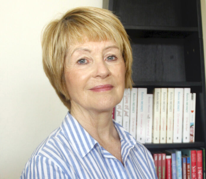 Roisín Meaney who has been shortlisted for the Author of the Year award.