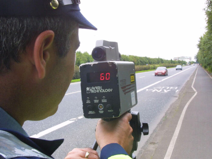 Speeding camera