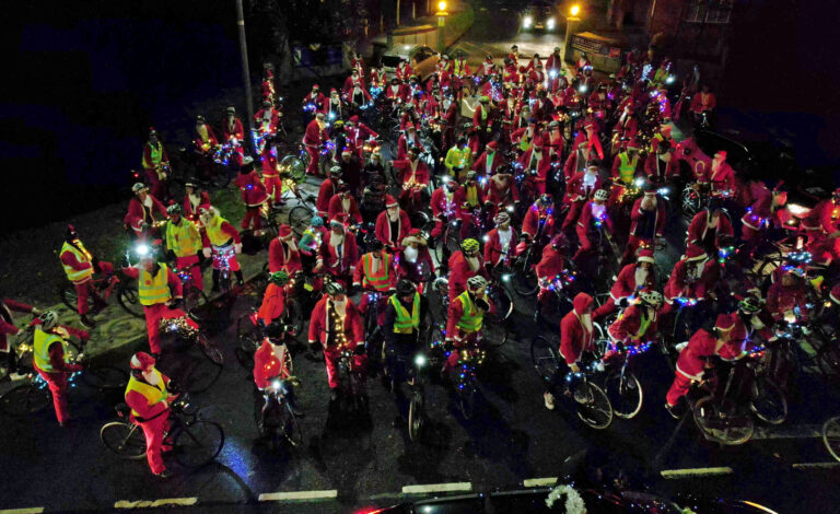 Limerick Santas will swap their sleighs for bikes
