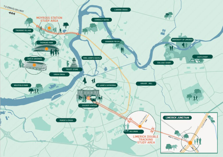 Work starts on Moyross Station and Limerick Junction rail projects