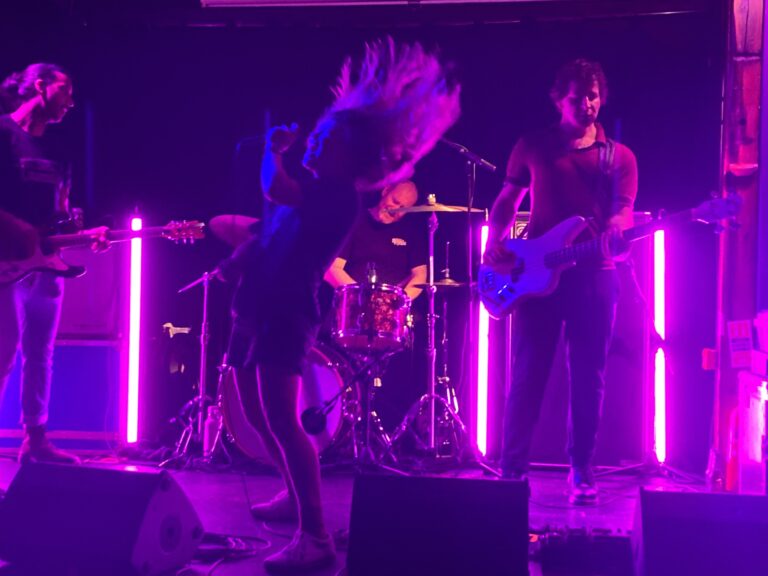 Parliament Square opens for Australian band Press Club