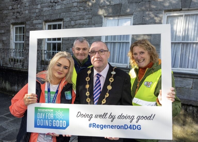 Regeneron employees complete a busy week of doing good