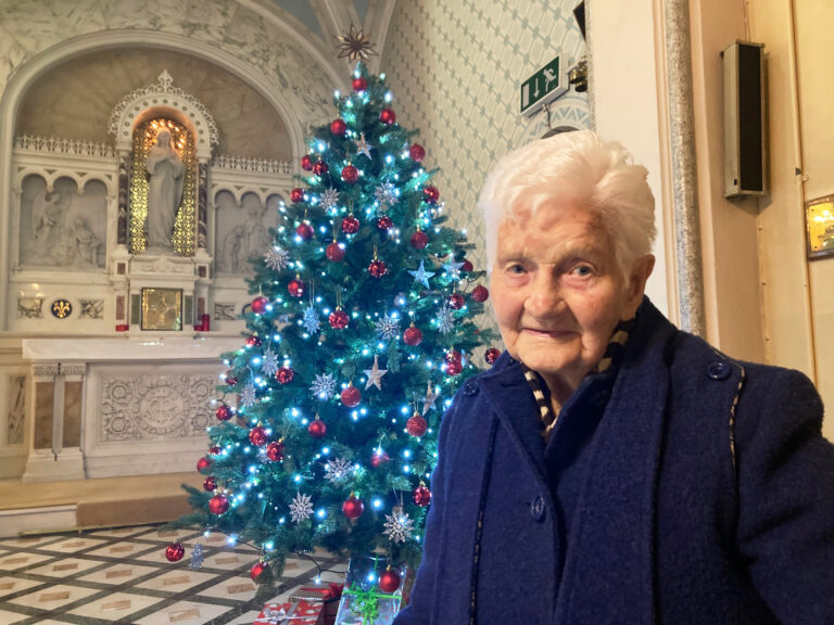 100-year-old Elizabeth lights up Limerick Church