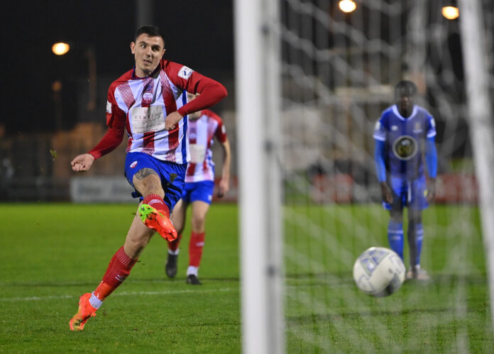 Treaty United v Waterford - SSE Airtricity League First Division Play-Off Semi-Final 1st Leg