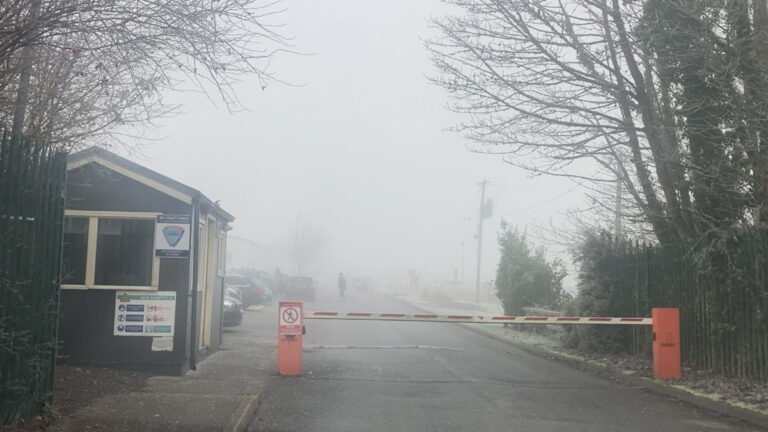Refugees find cold comfort in tents outside Limerick City