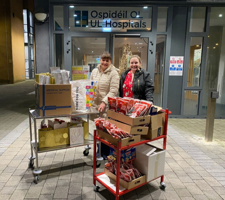 Friends’ big idea brings smiles to children in Limerick hospital