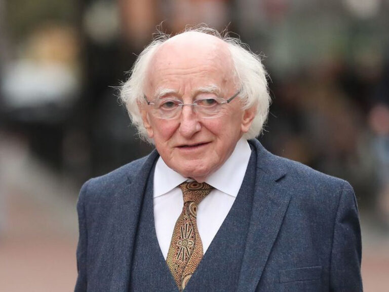 President Higgins says children facing serious illnesses should not be left without care as spinal surgery waiting list scandal rumbles on
