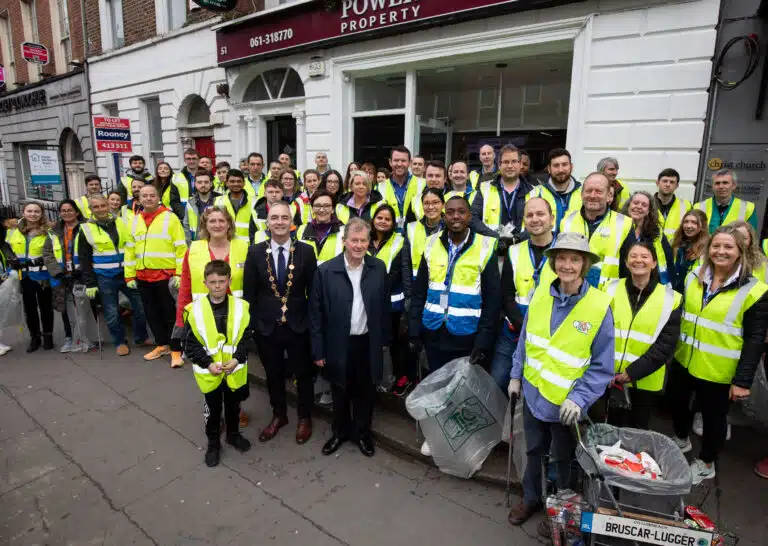 120,000 volunteers have transformed the streets of Limerick