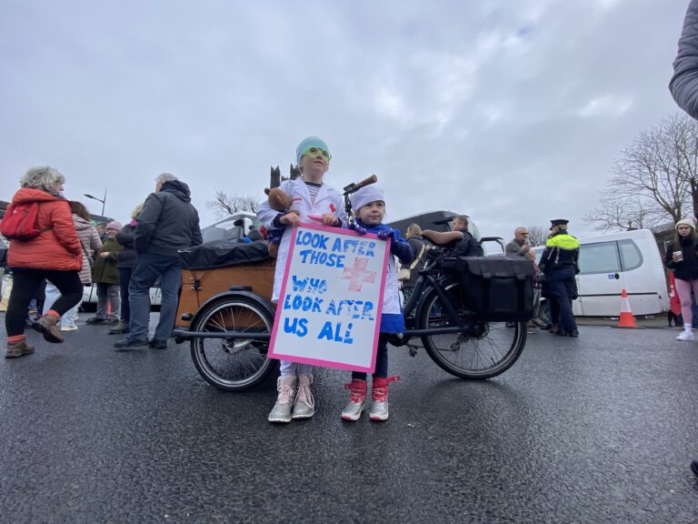 VIDEO: 11,000 take to the streets of Limerick to demand better health services