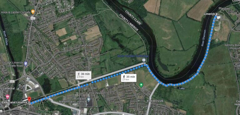 Sections of Limerick Canal Bank walkway to close for maintenance 