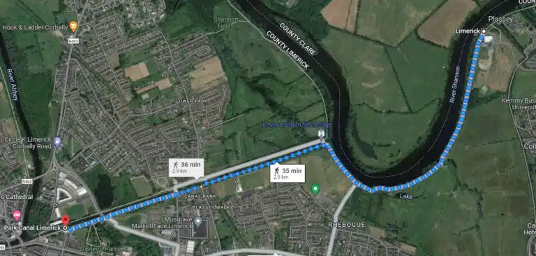 Sections of Limerick Canal Bank walkway to close for maintenance 