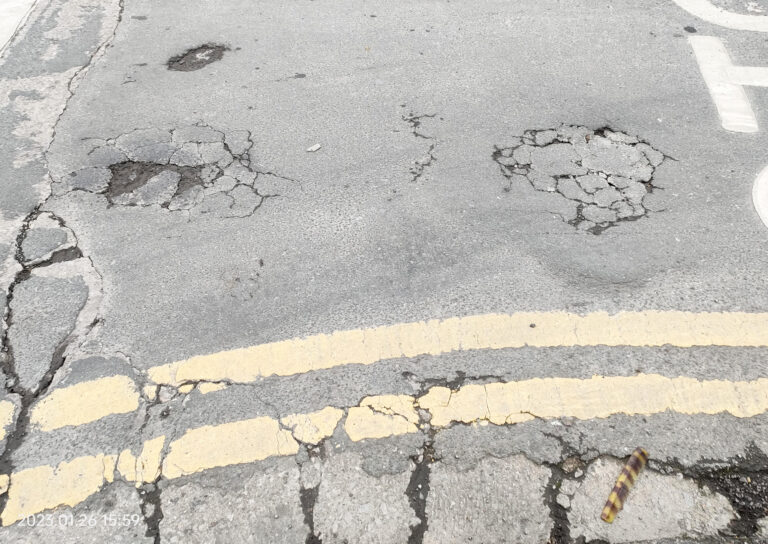 Limerick potholed road pose danger to elderly residents