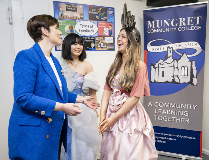 Minister visit Mungret 104