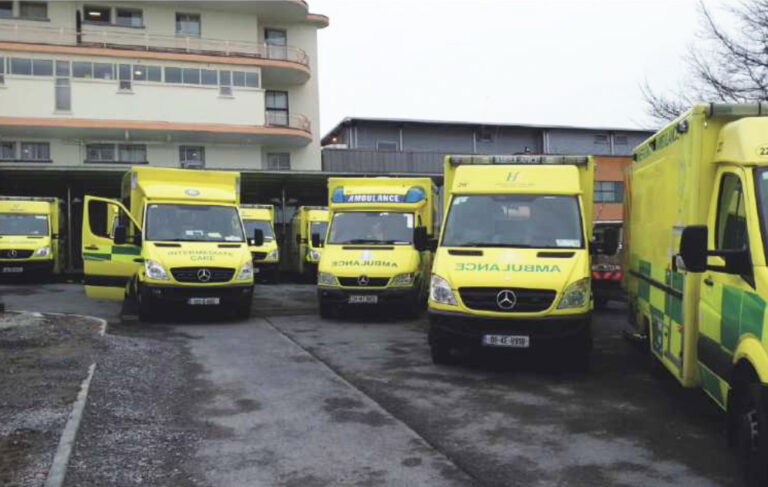 Ambulances parked 12 deep in four-hour queue at Limerick hospital