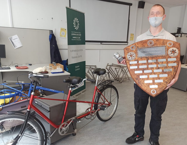 Limerick bicycle engineer helping blind people cycle solo