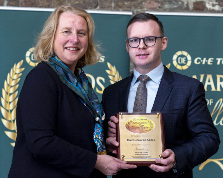 Top tour operator award for County Limerick hotel