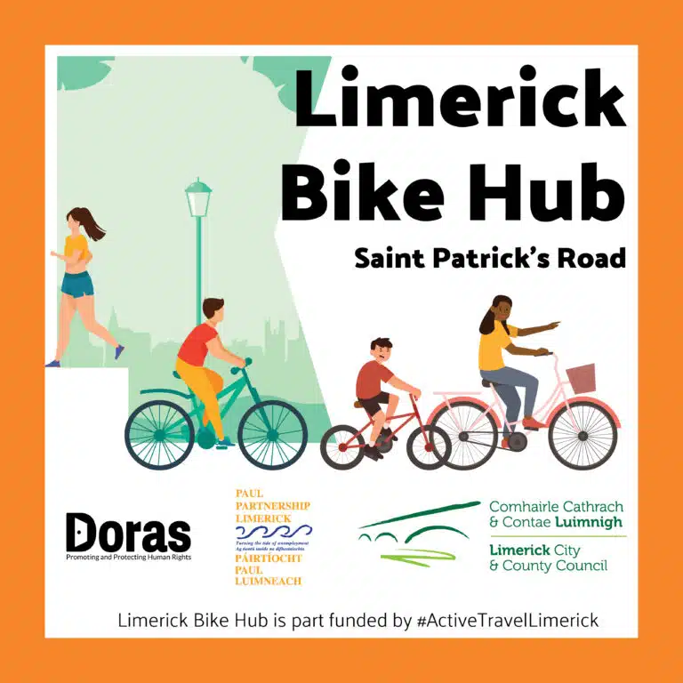 Refugees and asylum seekers benefit from Limerick bike hub