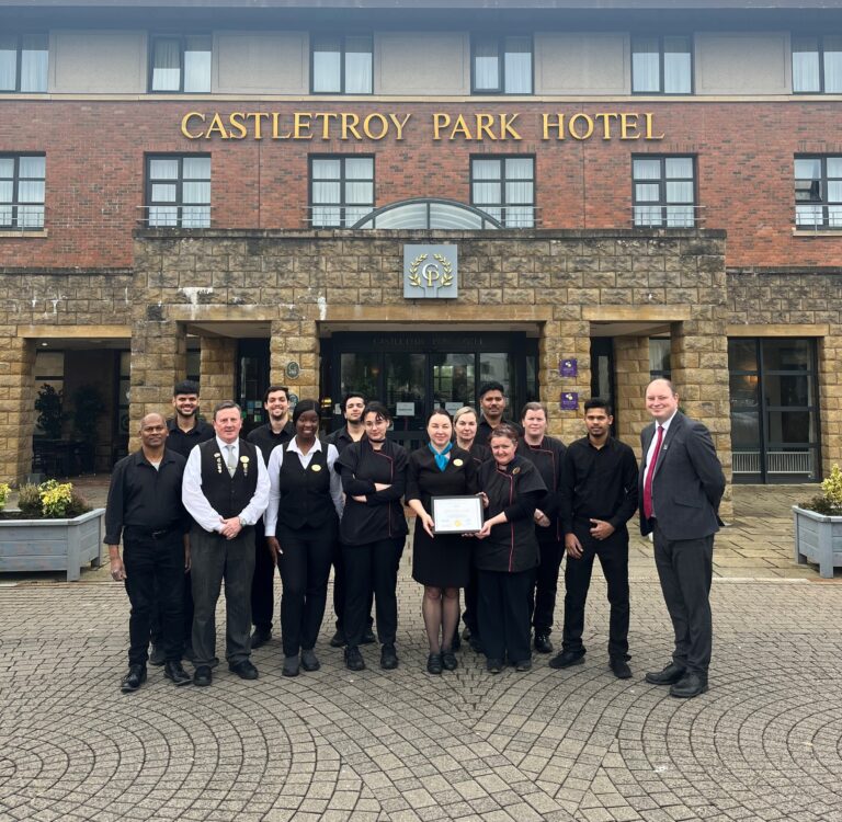 Castletroy Park Hotel takes home the gold at 2023 Irish Accommodation Services Awards