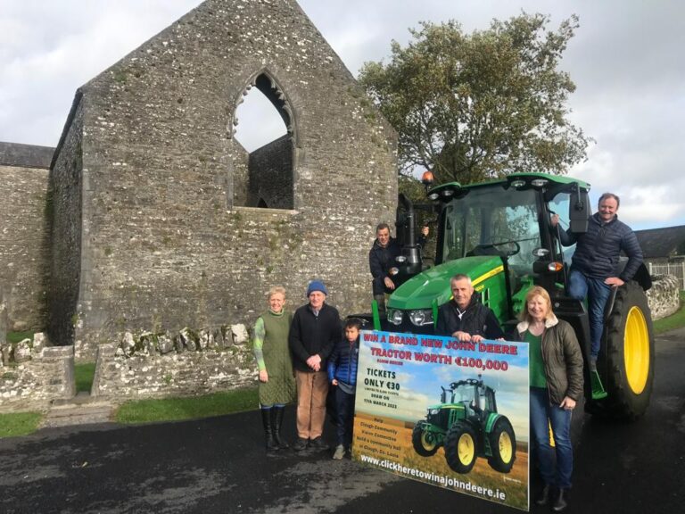 Limerick dog unlikely winner of €100,000 tractor in raffle