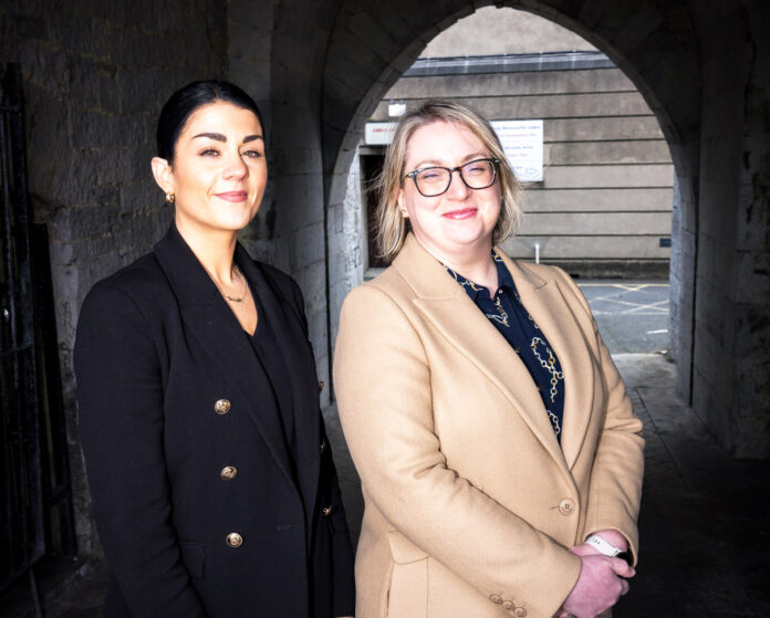 Michelle Rogers and Dr Marie Casey