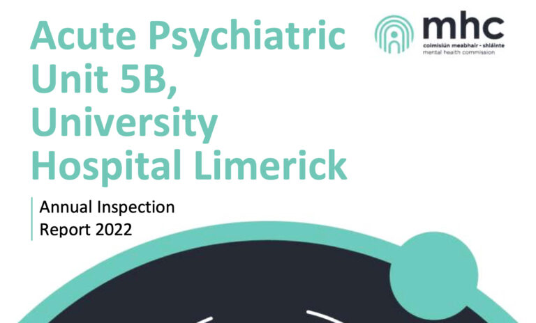 Critical failings at Limerick acute mental health unit