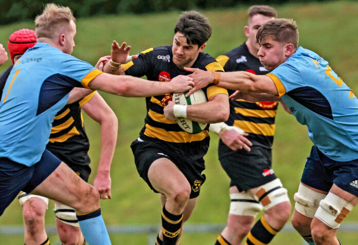 Harry Fleming scored the vital losing bonus point try for Young Munster.