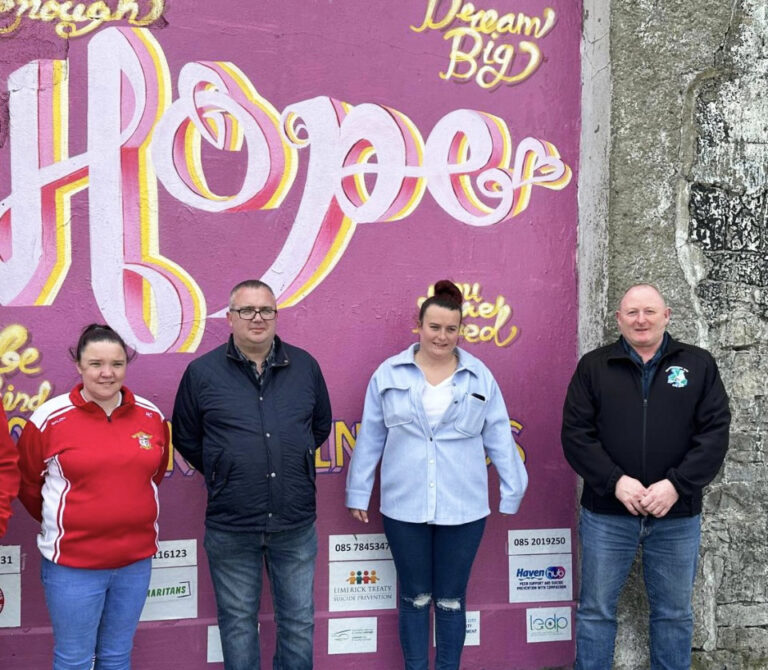 Community collaboration brings message of hope to Garryowen