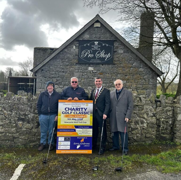 Limerick Central Rotary Club to Host Don Reddan Annual Charity Golf Classic