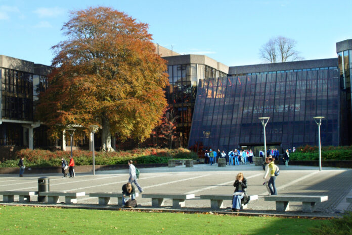 The main building at the University of Limerick.