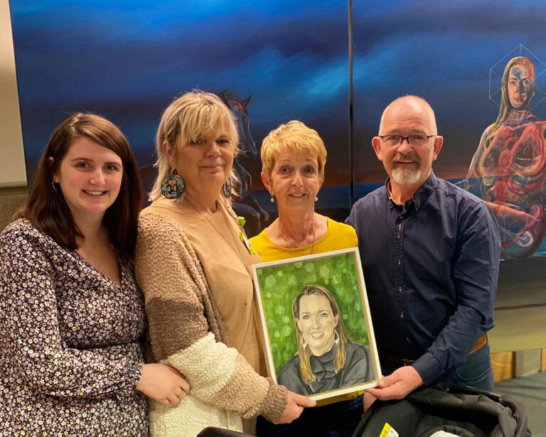 Limerick artwork brings joy to Vicky’s parents