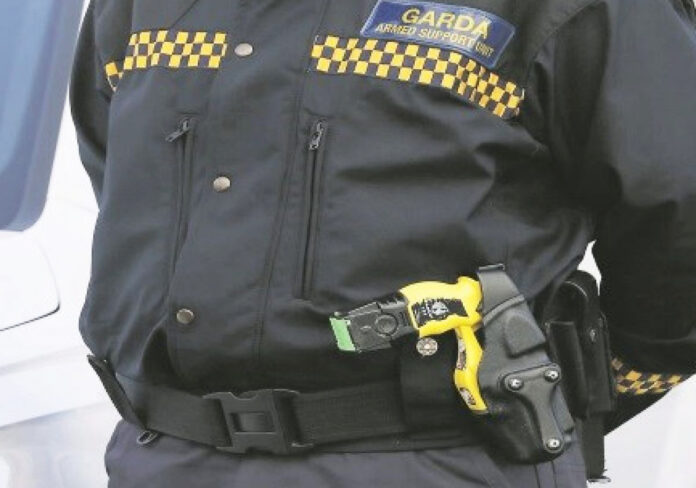 Garda taser