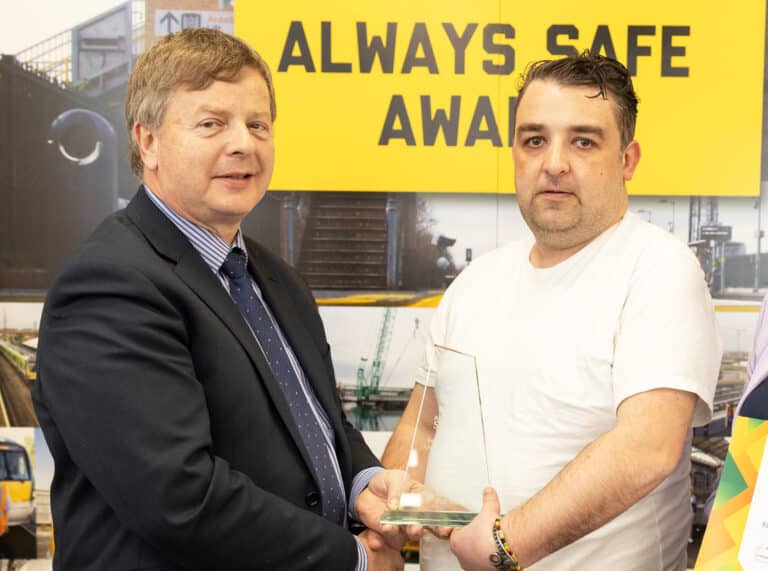 Limerick railway gatekeeper honoured for life-saving action