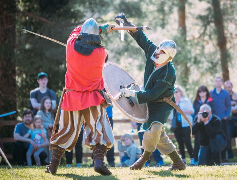 Viking Invasion At Craggaunowen