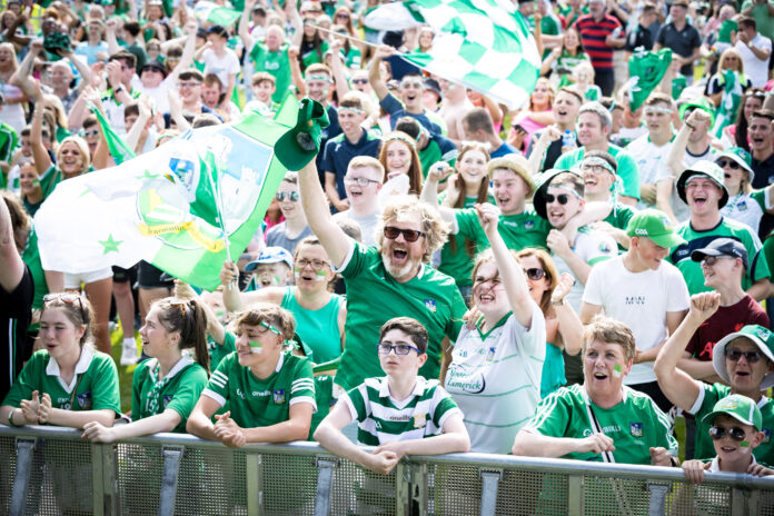 Limerick Fans at TUS Gaelic Grounds