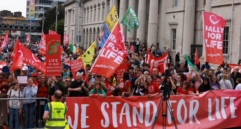 Limerick group attend Rally for Life to “hold the government to account”