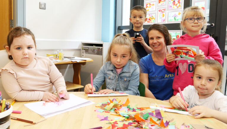 Chelsea helps young patients create while they wait