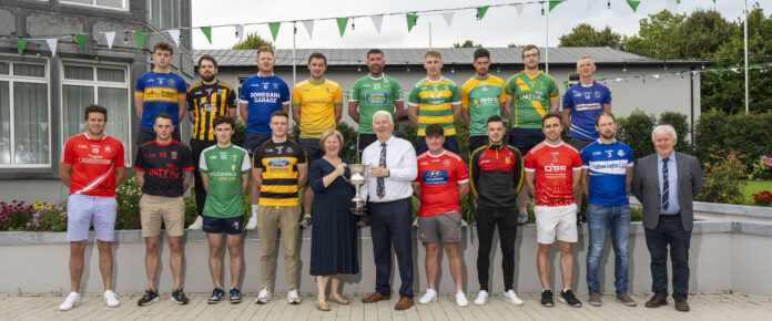 Post Three - This happy group were in Adare for the launch of the Woodlands Junior Hurling Championship. web