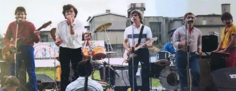 It was 40 years ago today, “the Grannys” brought some bands to play ….