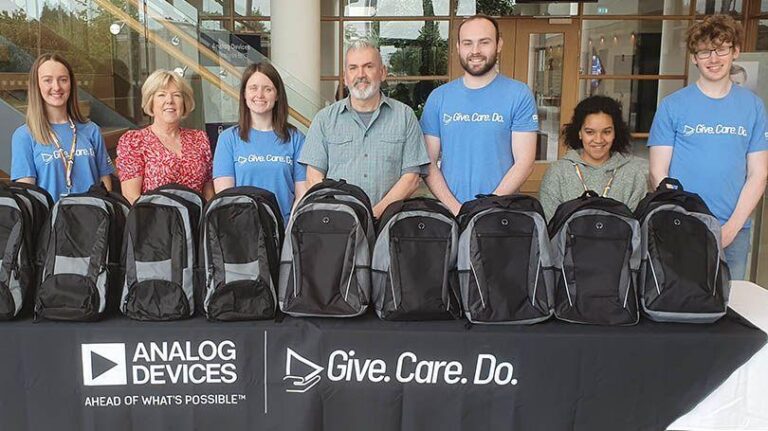 Analog Devices helps Limerick parents with back to school costs